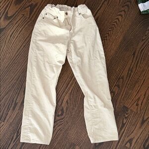 Crewcuts Cream Corduroy Pants
